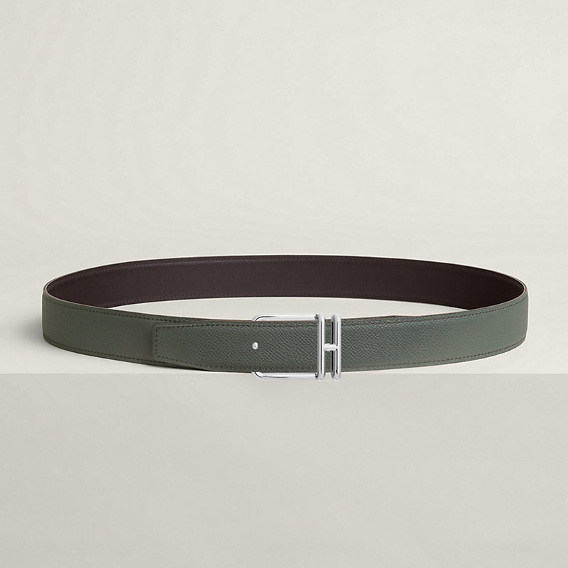 Hebilla de cinturón reversible Volte-face & Piel de cinturón reversible 32&nbsp;mm
