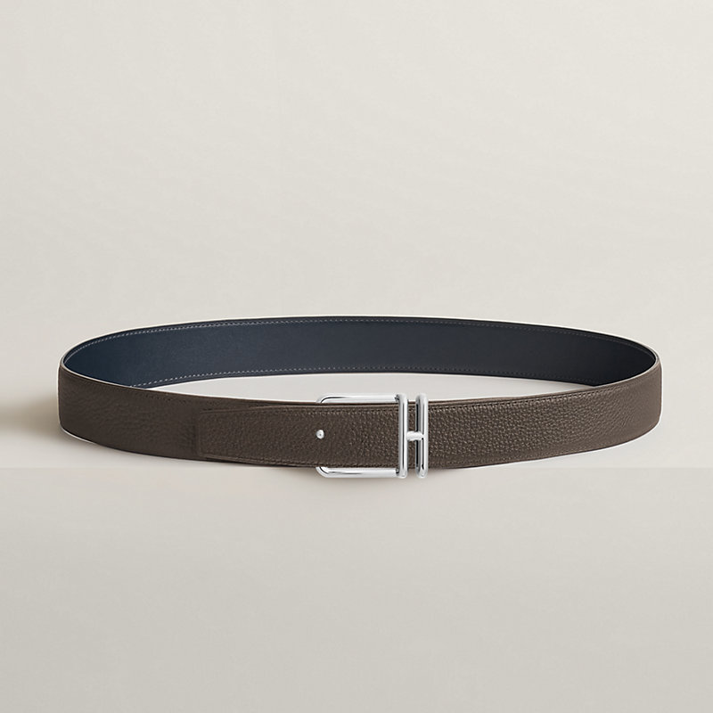 Hebilla de cinturón reversible Volte-face & Piel de cinturón reversible 32&nbsp;mm
