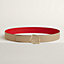 Hebilla de cinturón Tête de Cheval & Piel de cinturón reversible 38&nbsp;mm, Vista: , vista 2 de 2