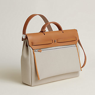 上品グレー☆【HERMES】Herbag Messenger 39 エールバッグ Herbag Messenger 39 bag | Hermès Australia