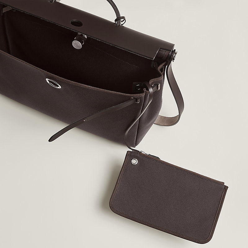 Herbag Messenger 39 bag - White | Hermès Netherlands