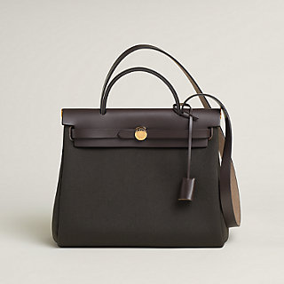 Herbag Zip 31 bag - Green | Hermès USA