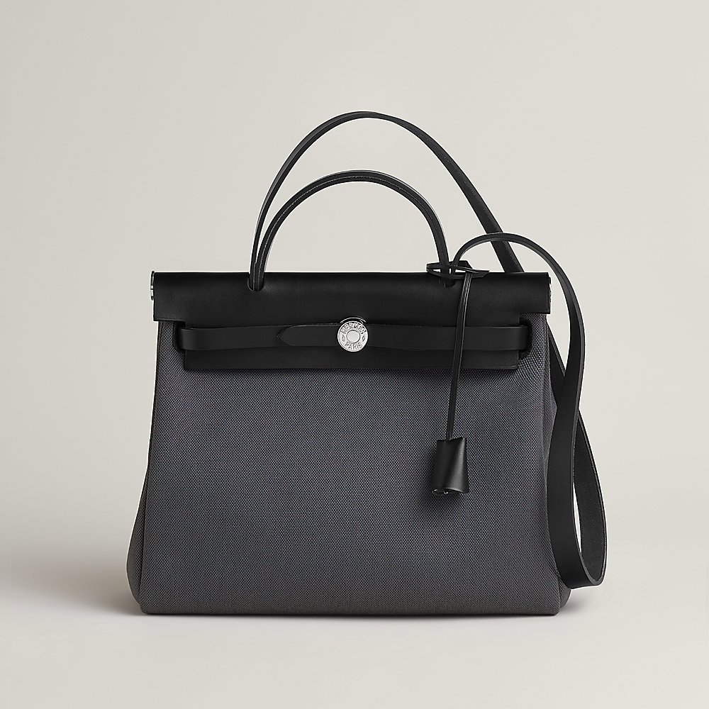 【大人気】HERMES Herbag Zip 20 Hermès Herbag Zip 20 Brown Gold