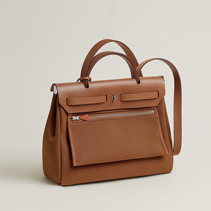 Herbag Zip 31 bag - Green | Hermès USA