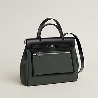 Herbag Zip 31 bag - Green | Hermès USA