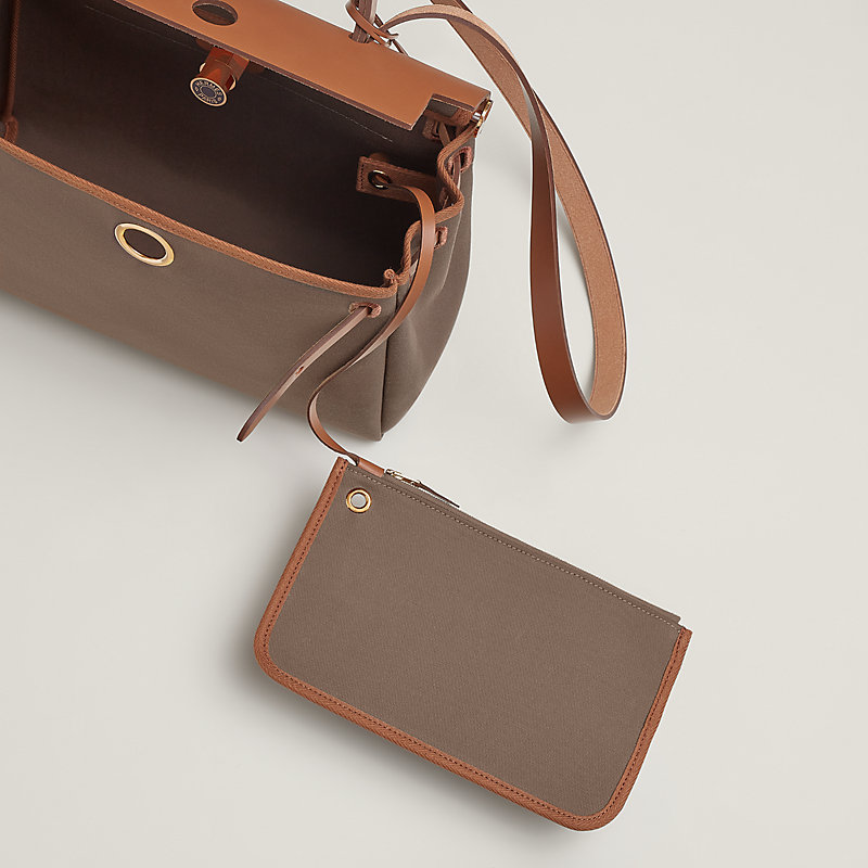 Herbag Zip 31 laque bag - Beige | Hermès UK