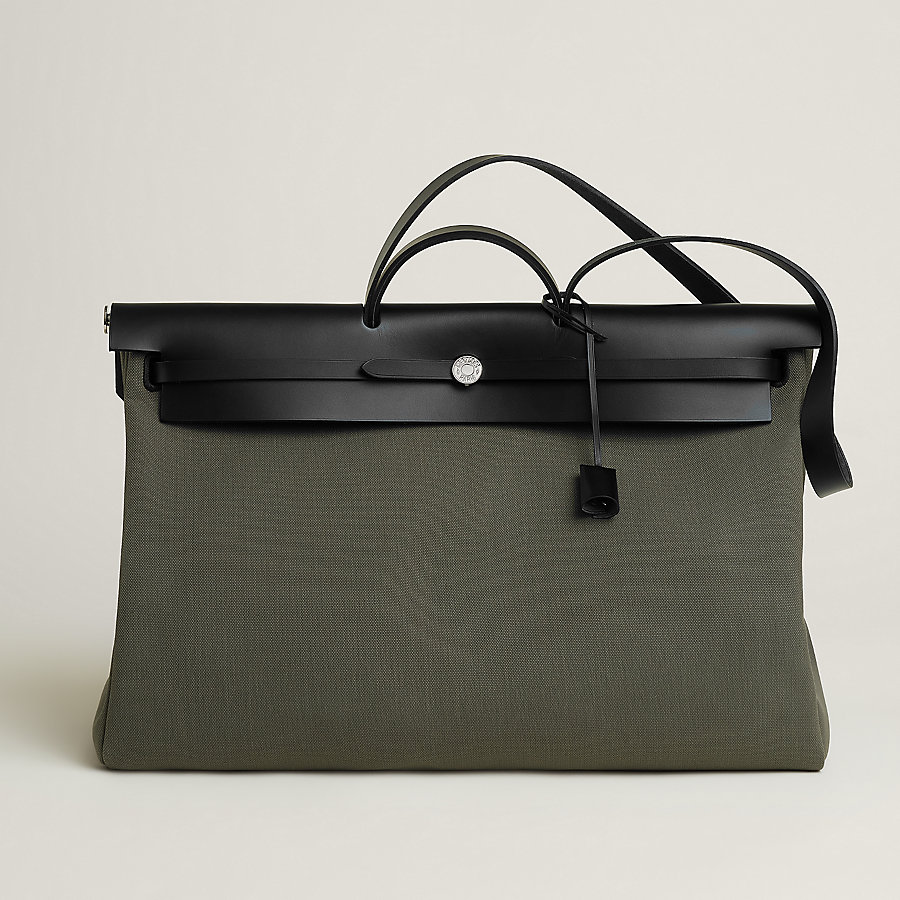 Hermes Herbag Backpack Beige Canvas - Luxe Du Jour