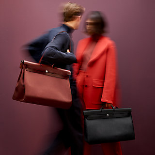 Hermès Herbag Cabine - Black Luggage and Travel, Handbags