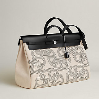 【上質◎】嬉しい大容量♪HERMES Herbag Zip cabine 50 herbag-zip-cabine-bag--