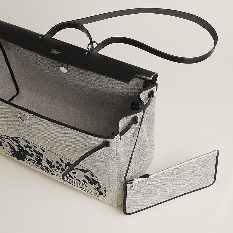 Herbag Zip cabine bag - Grey | Hermès USA