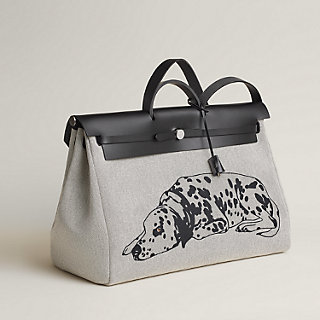 Herbag Zip cabine bag - Grey | Hermès USA