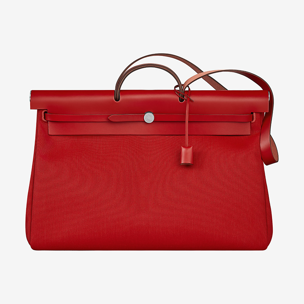 hermes red bag