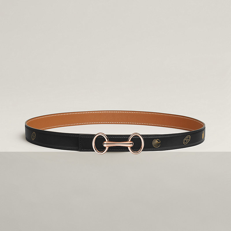 H belt buckle & Reversible leather strap 32 mm | Hermès USA