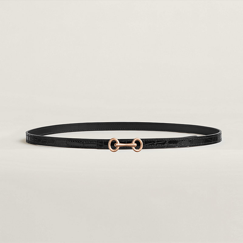Heritage belt buckle & Leather strap 13 mm