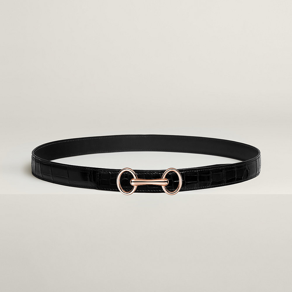 HERMESベルトバックルHエナメルネコ リバーシブルストラップ24mm HERMESベルトバックルHエナメルネコ リバーシブルストラップ24mm