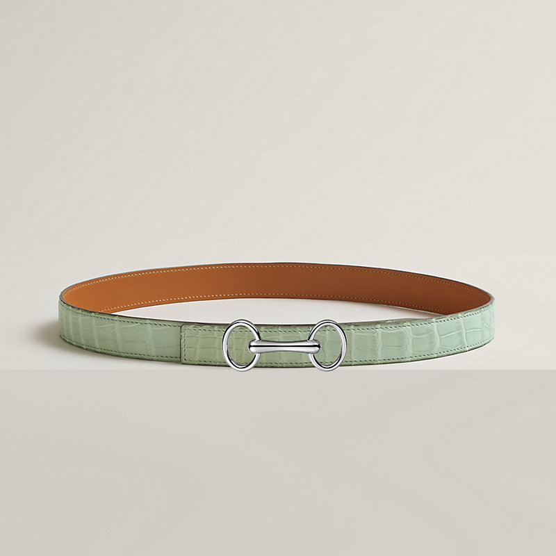 Heritage belt buckle & Leather strap 24&nbsp;mm