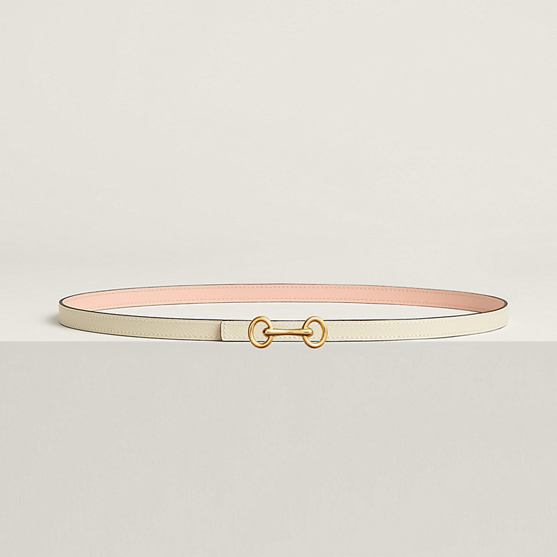 Heritage belt buckle & Reversible leather strap 13&nbsp;mm