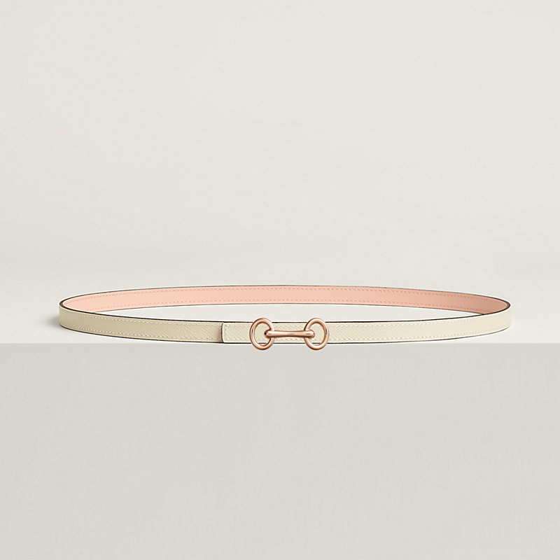 Heritage belt buckle & Reversible leather strap 13&nbsp;mm