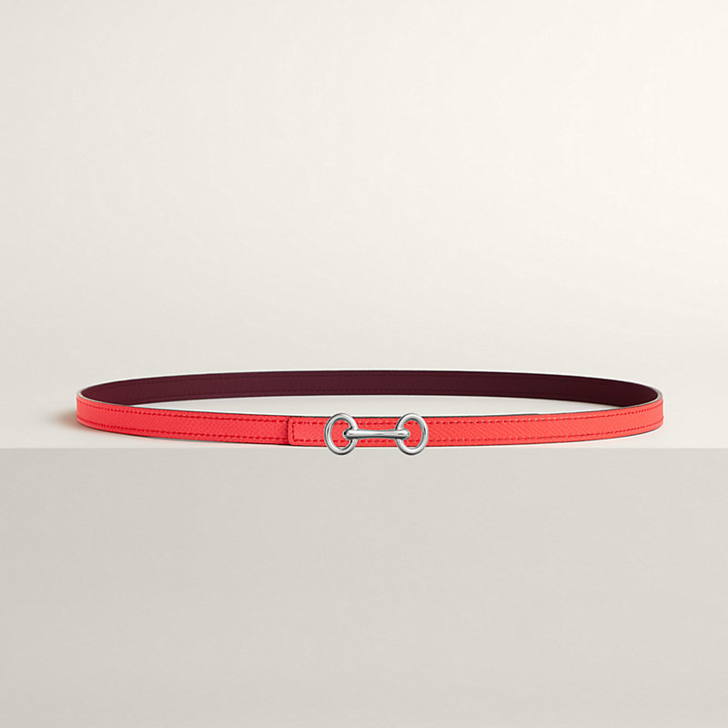 Heritage belt buckle & Reversible leather strap 13&nbsp;mm