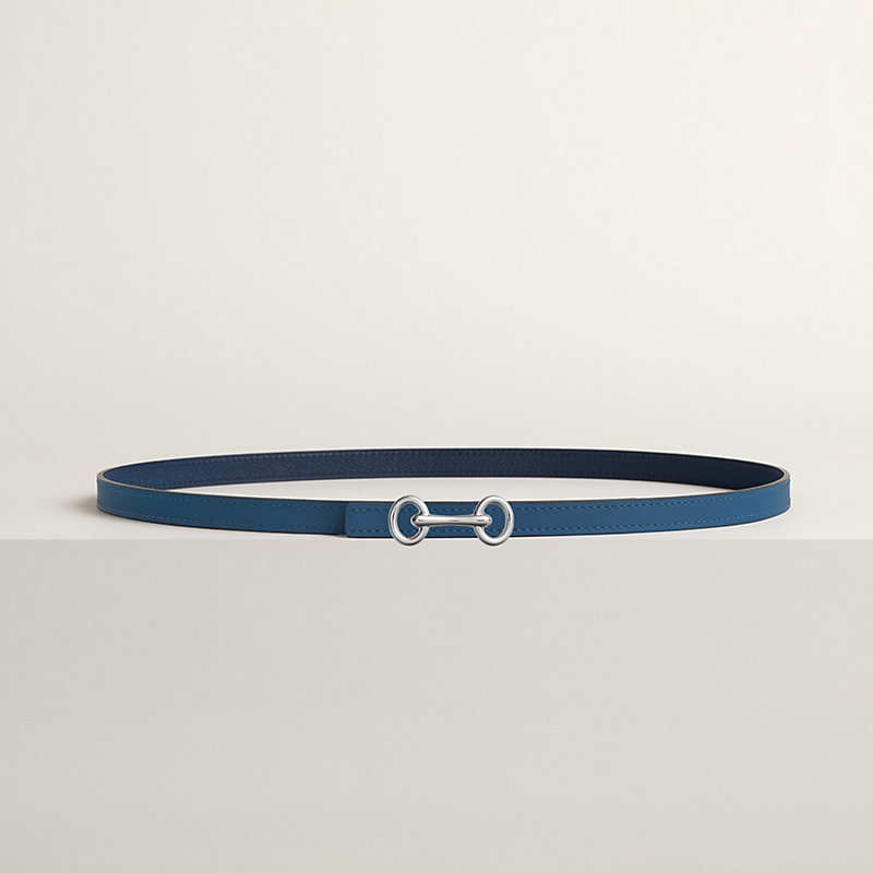 Heritage belt buckle & Reversible leather strap 13&nbsp;mm