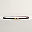 Heritage belt buckle & Reversible leather strap 13&nbsp;mm, View: , view 1 of 2