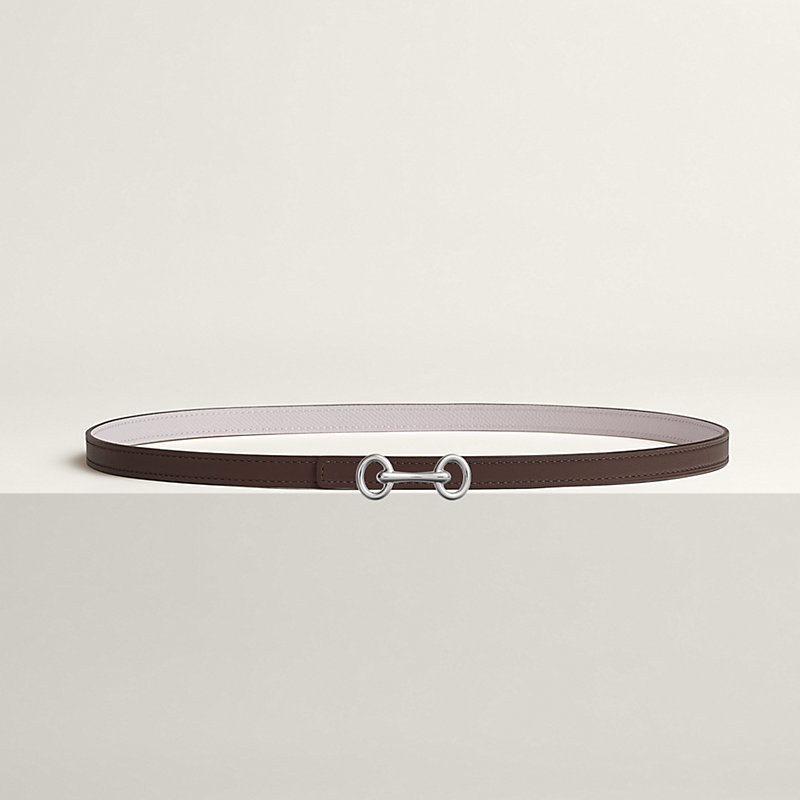 Heritage belt buckle & Reversible leather strap 13&nbsp;mm