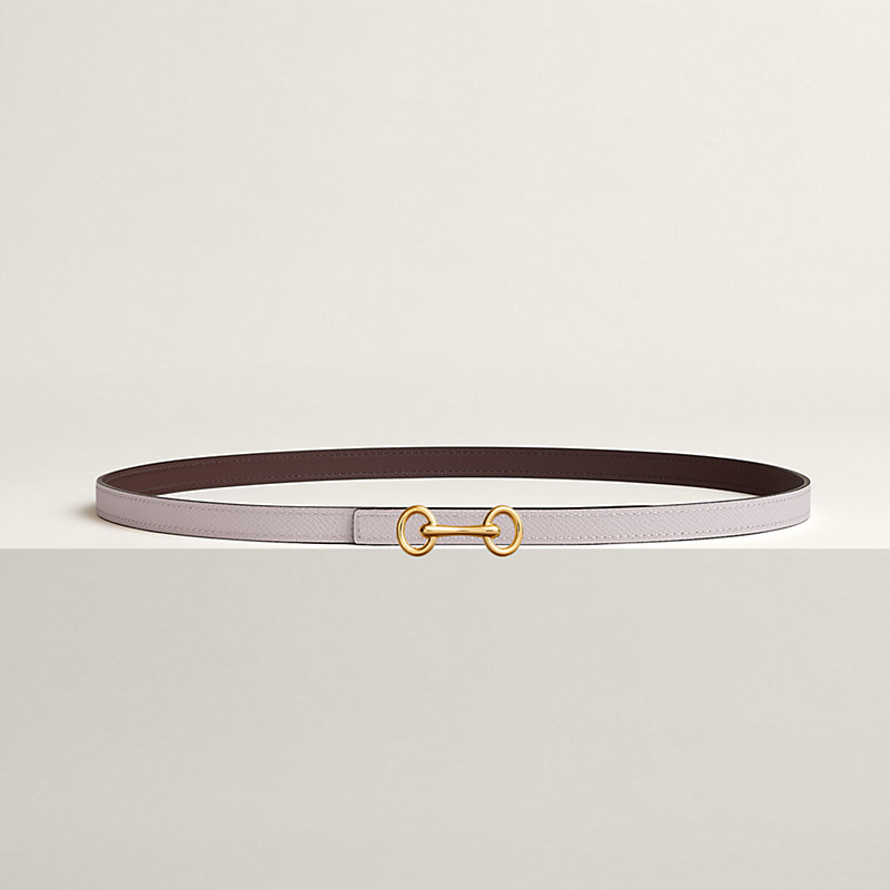 Heritage belt buckle & Reversible leather strap 13&nbsp;mm