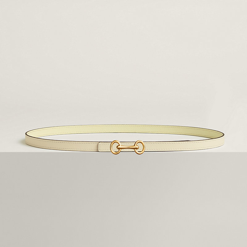 Heritage belt buckle & Reversible leather strap 13&nbsp;mm