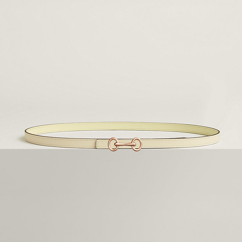Heritage belt buckle & Reversible leather strap 13&nbsp;mm