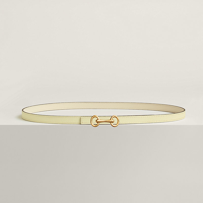 Heritage belt buckle & Reversible leather strap 13&nbsp;mm