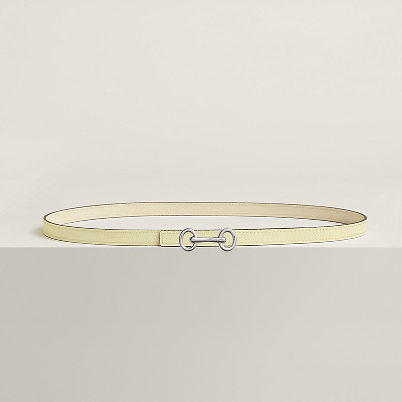 Heritage belt buckle & Reversible leather strap 13&nbsp;mm