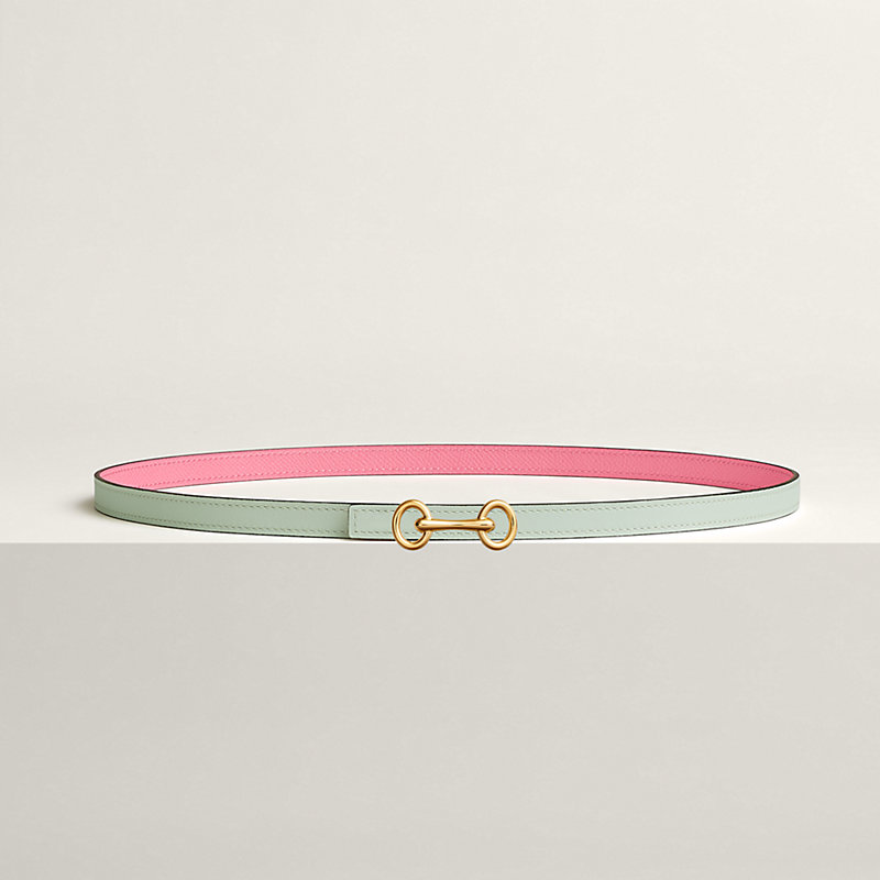 Heritage belt buckle & Reversible leather strap 13&nbsp;mm