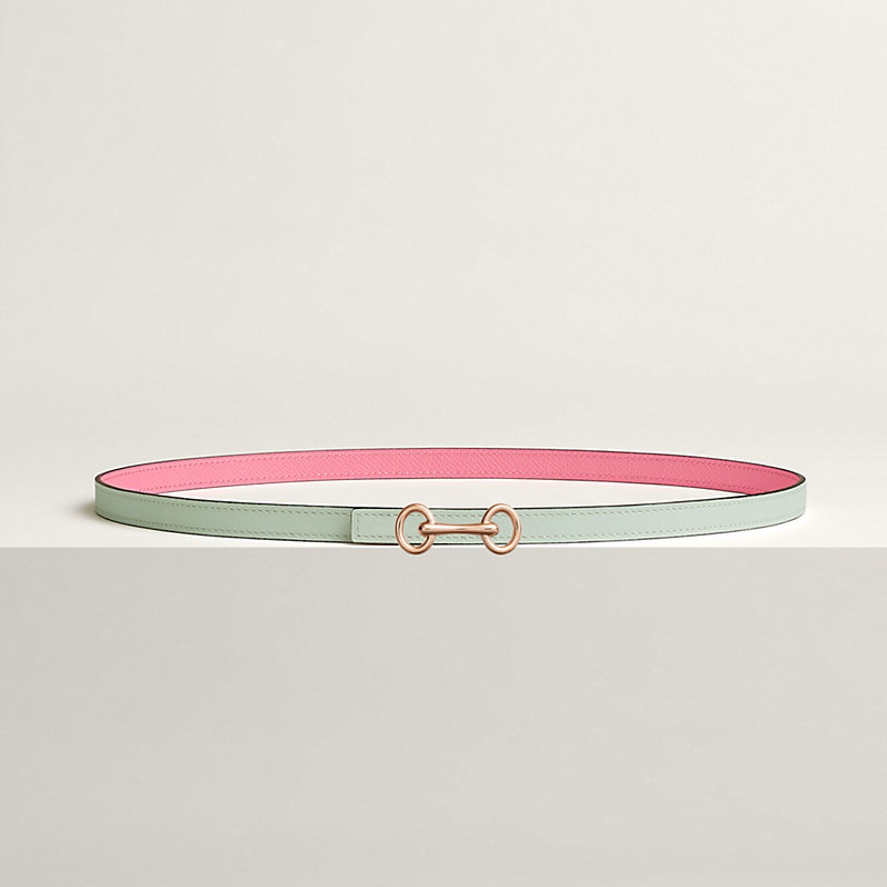 Heritage belt buckle & Reversible leather strap 13&nbsp;mm