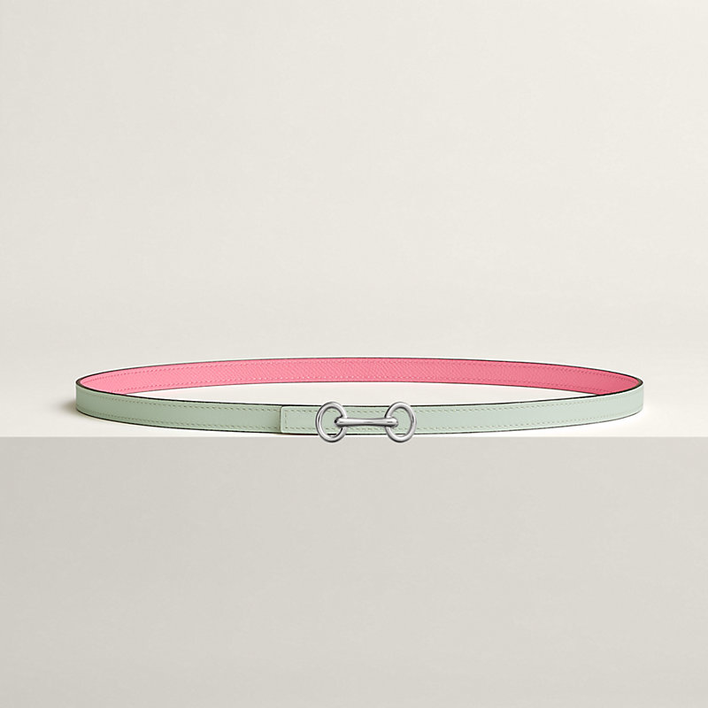 Heritage belt buckle & Reversible leather strap 13&nbsp;mm