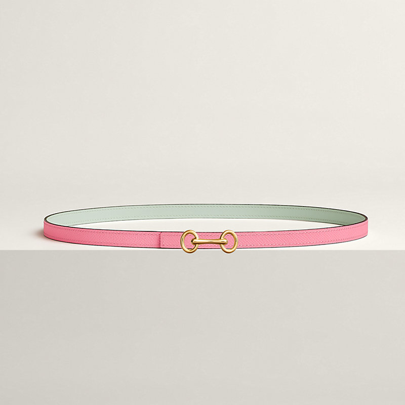 Heritage belt buckle & Reversible leather strap 13&nbsp;mm