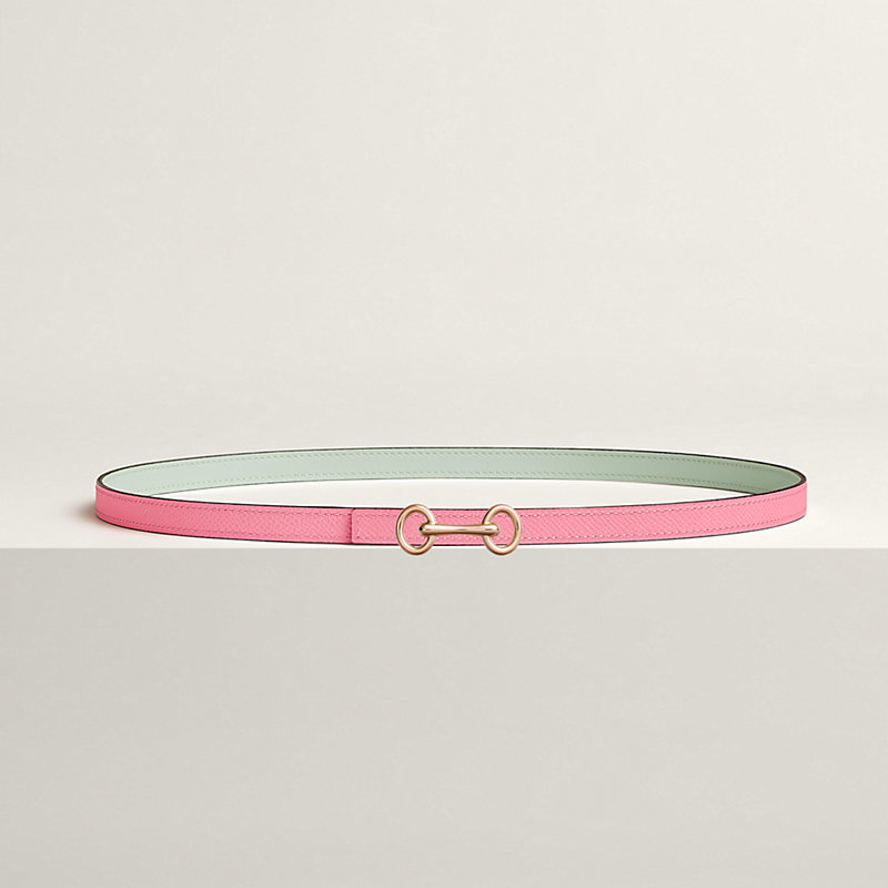 Heritage belt buckle & Reversible leather strap 13&nbsp;mm