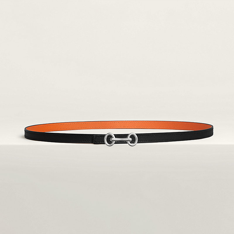 Heritage belt buckle & Reversible leather strap 13&nbsp;mm