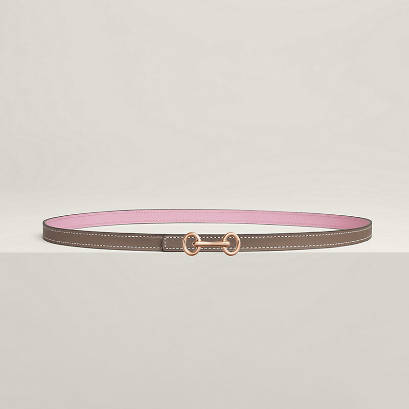 Heritage belt buckle & Reversible leather strap 13&nbsp;mm