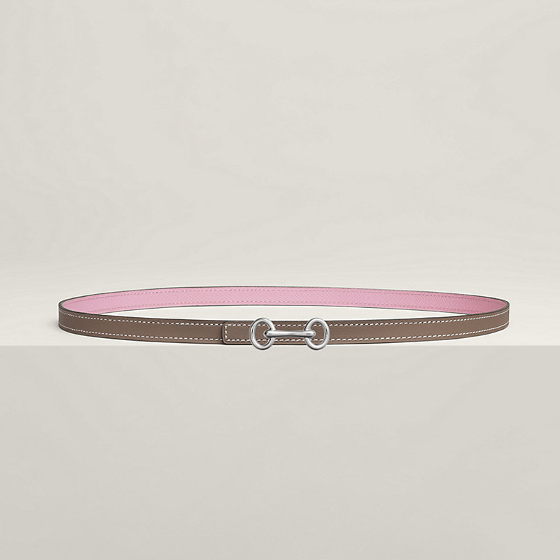 Heritage belt buckle & Reversible leather strap 13&nbsp;mm