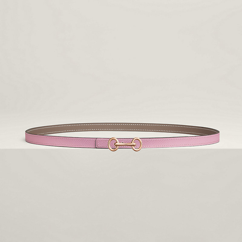 Heritage belt buckle & Reversible leather strap 13&nbsp;mm