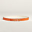 Heritage belt buckle & Reversible leather strap 24&nbsp;mm, View: , view 2 of 2