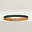 Heritage belt buckle & Reversible leather strap 24&nbsp;mm, View: , view 1 of 3
