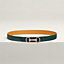 Heritage belt buckle & Reversible leather strap 24&nbsp;mm, View: , view 2 of 3