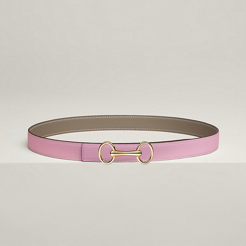 Heritage belt buckle & Reversible leather strap 24&nbsp;mm