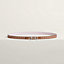 Heritage belt buckle & Trefle leather strap 13&nbsp;mm, View: , view 1 of 2