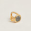 Heritage Equestre ear cuff, small model, View: Worn, worn, view 1 of 2