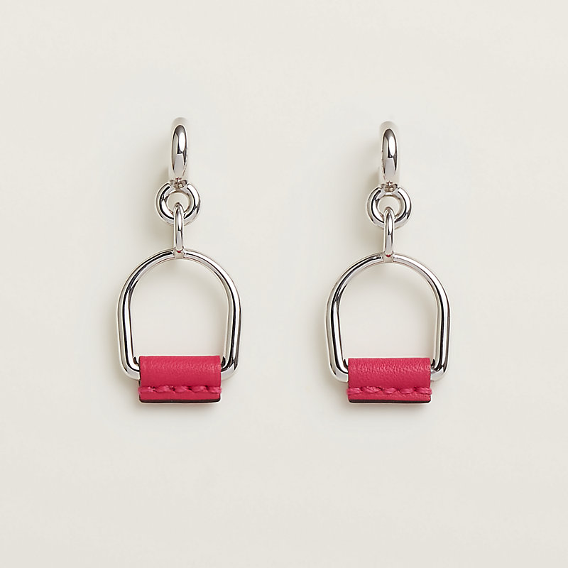 【HERMES】Heritage Equestre Etrier earrings, small model Heritage Equestre Etrier earrings, small model | Hermès Ireland