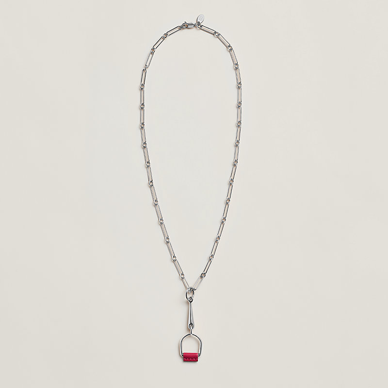 Small Model♪【 HERMES 】Heritage Equestre Pendant Heritage Equestre pendant, small model | Hermès Finland