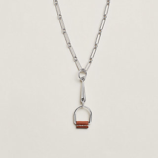 Small Model♪【 HERMES 】Heritage Equestre Pendant heritage-equestre-pendant-