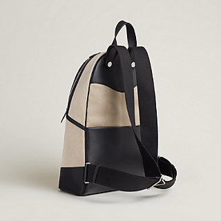 Backpack Hermès Beige in Cotton - 32513147